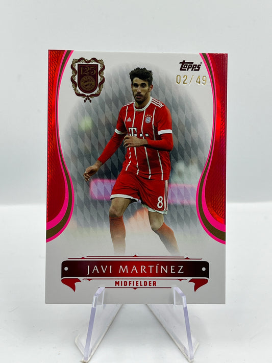 Topps 125 Jahre Bayern München Javier Martinez Legends 02/49 #LE-14