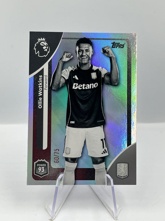 Topps Premier League 25/26 Ollie Watkins Aston Villa 60/75 #33