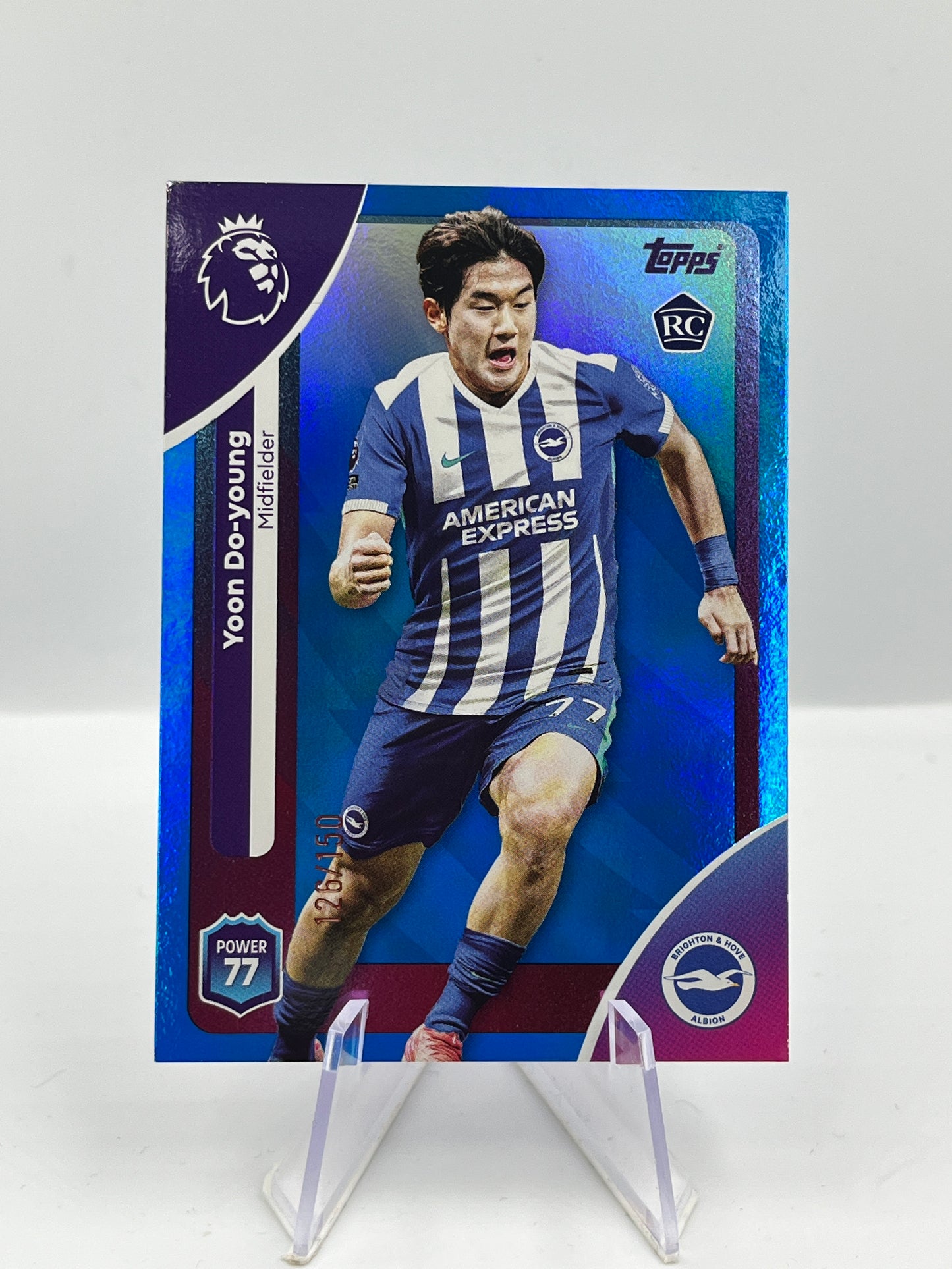 Topps Premier League 25/26 Yoon Do-Young Brighton & Hove Albion RC 126/150 #81
