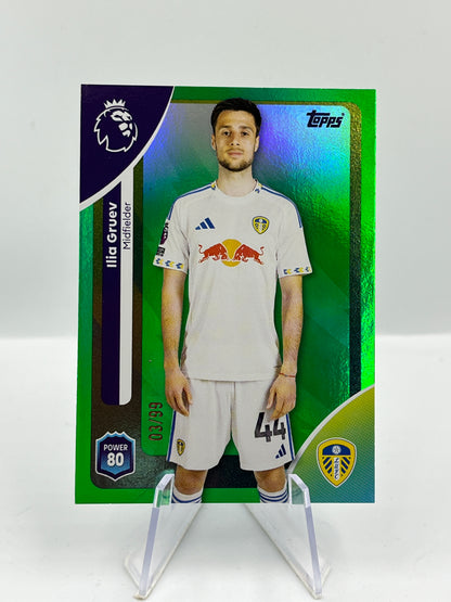 Topps Premier League 25/26 Ilia Gruev Leeds United 03/99 #333