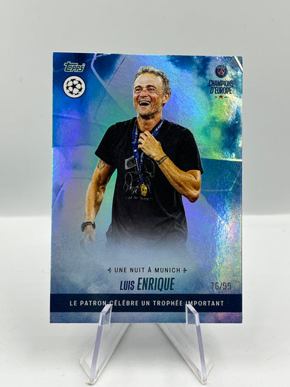 Luis Enrique - PSG - Une Nuit A Munich - 76/99