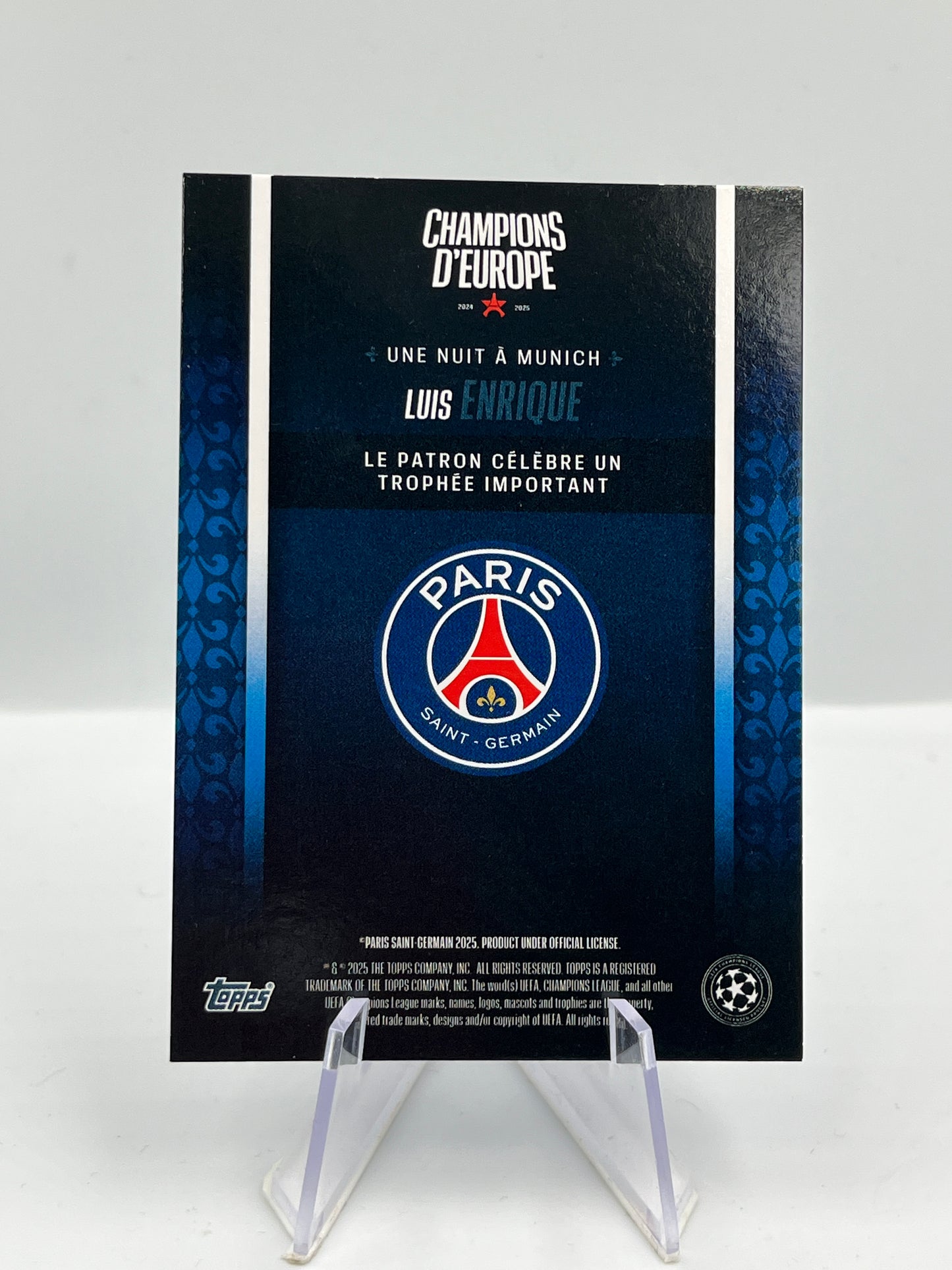 Luis Enrique - PSG - Une Nuit A Munich - 76/99