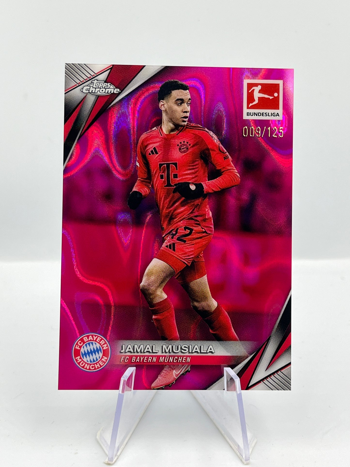 Topps Chrome BuLi 24/25 Jamal Musiala Bayern München 009/125 #81