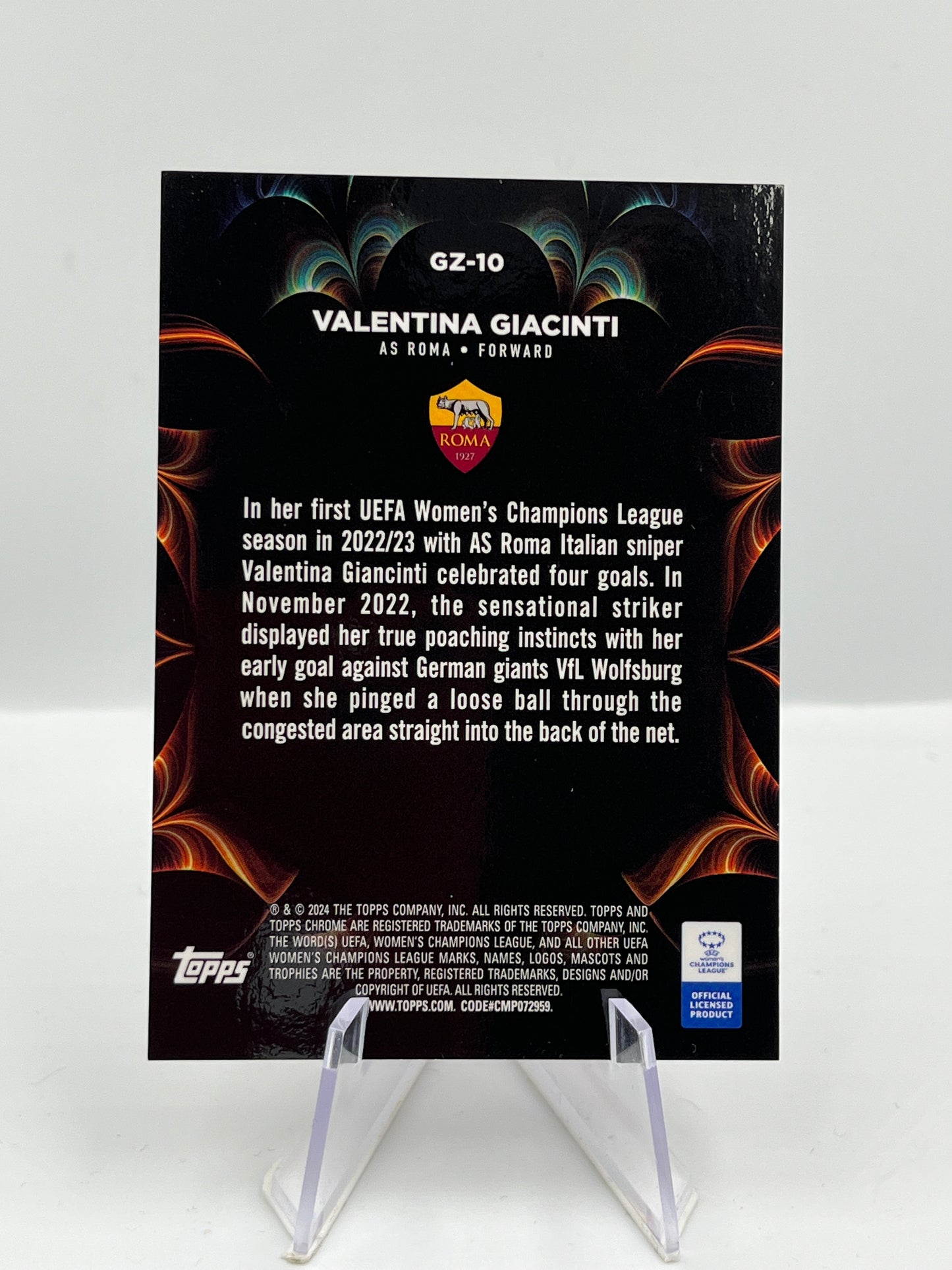 Valentina Giacinti - AS Rom - Golazo - 38/50 - #GZ-10