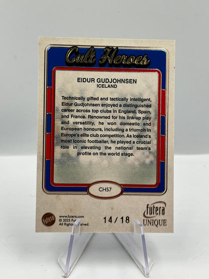 Eidur Gudjohnson - Island - Cult Heroes - 14/18 - #CH-57