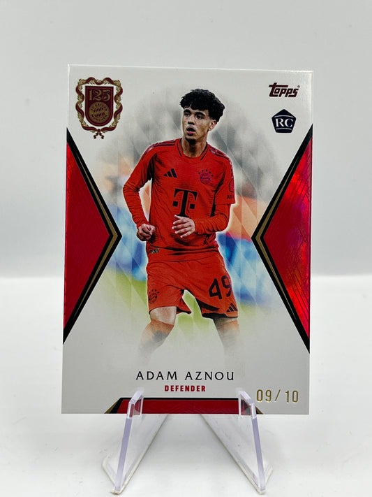 Topps 125 Jahre Bayern München Adam Aznou First Team RC 09/10 #FT-9