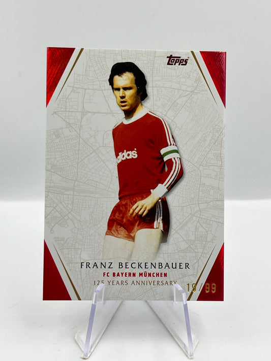 Topps 125 Jahre Bayern München Franz Beckenbauer München Liebe 19/99 #ML-3
