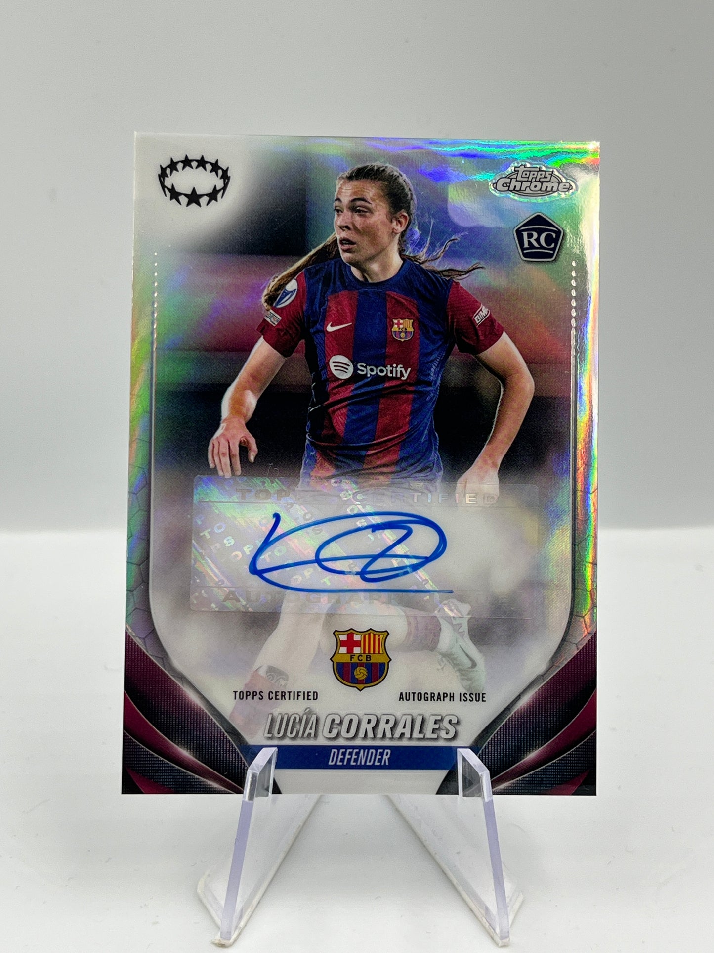 Lucia Corrales - Barcelona - Autograph - RC - #A-LR