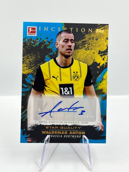 Topps Inception Bundesliga 24/25 Waldemar Anton Borussia Dortmund Autograph 58/99