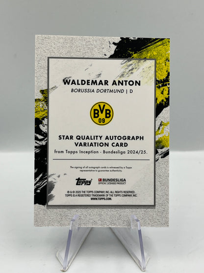 Topps Inception Bundesliga 24/25 Waldemar Anton Borussia Dortmund Autograph 58/99