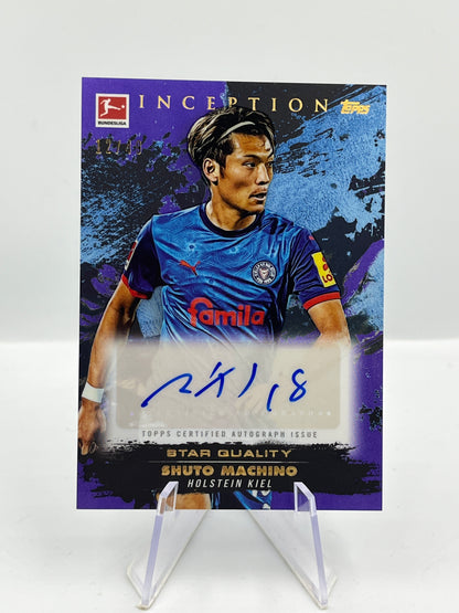 Topps Inception Bundesliga 24/25 Shuto Machino Holstein Kiel Autograph 12/49