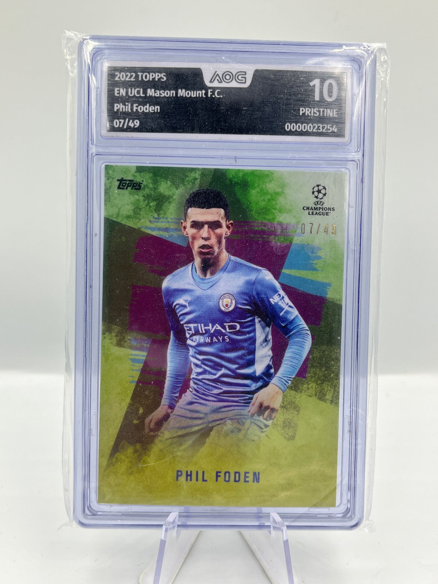 Phil Foden - Manchester City - Mason Mount Curated - 07/49 - AOG Pristine 10