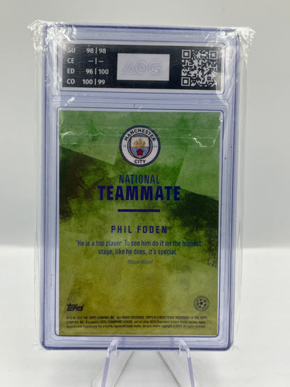 Phil Foden - Manchester City - Mason Mount Curated - 07/49 - AOG Pristine 10