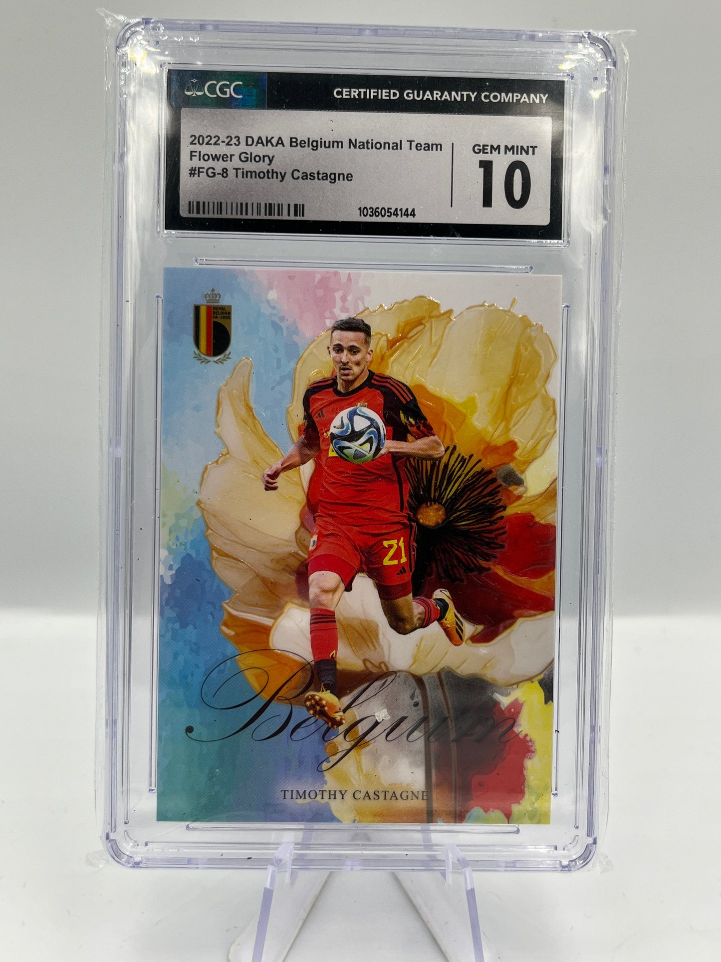 Timothy Castagne - Belgien - Flower Glory - 19/25 - CGC10 - #FG-8