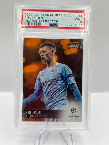 Topps Phil Foden - Manchester City - 22/25 - PSA9 - #32