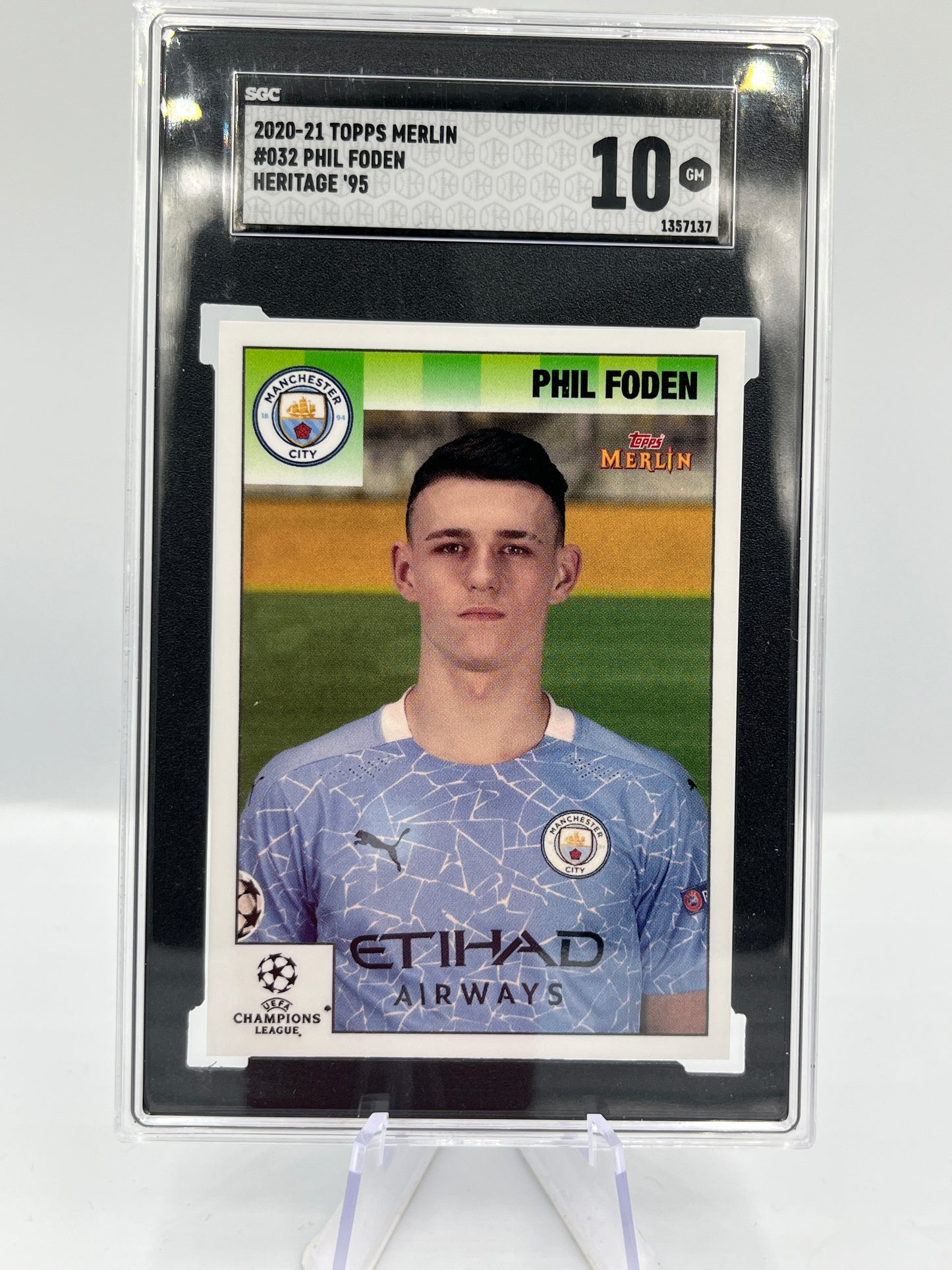 Topps Phil Foden - Manchester City - SGC10 - #32