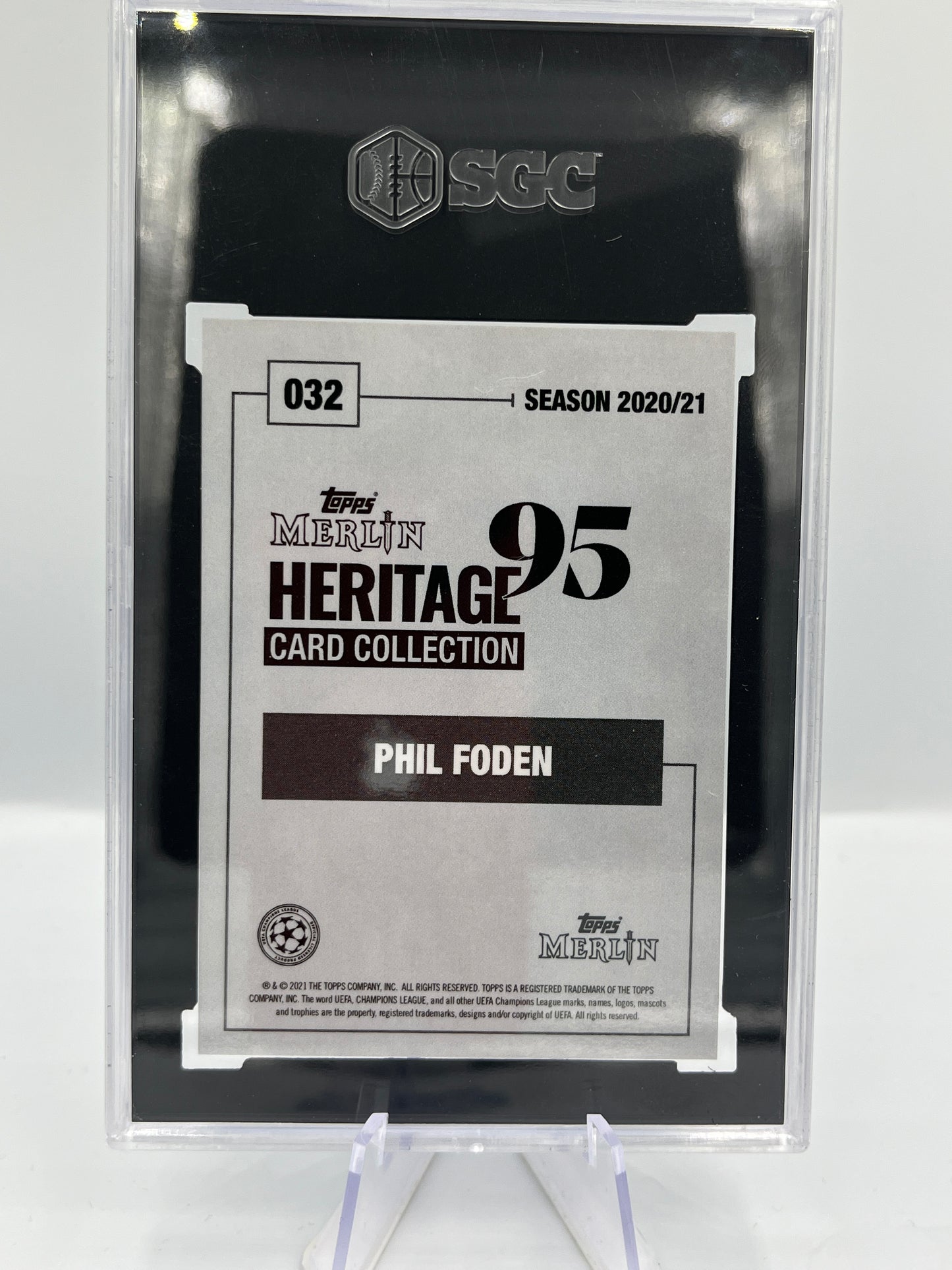 Topps Phil Foden - Manchester City - SGC10 - #32