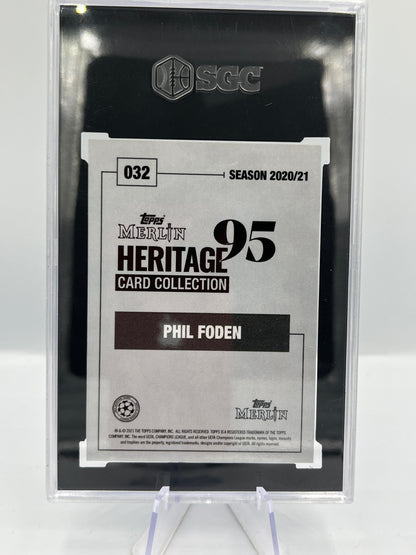 Topps Phil Foden - Manchester City - SGC10 - #32