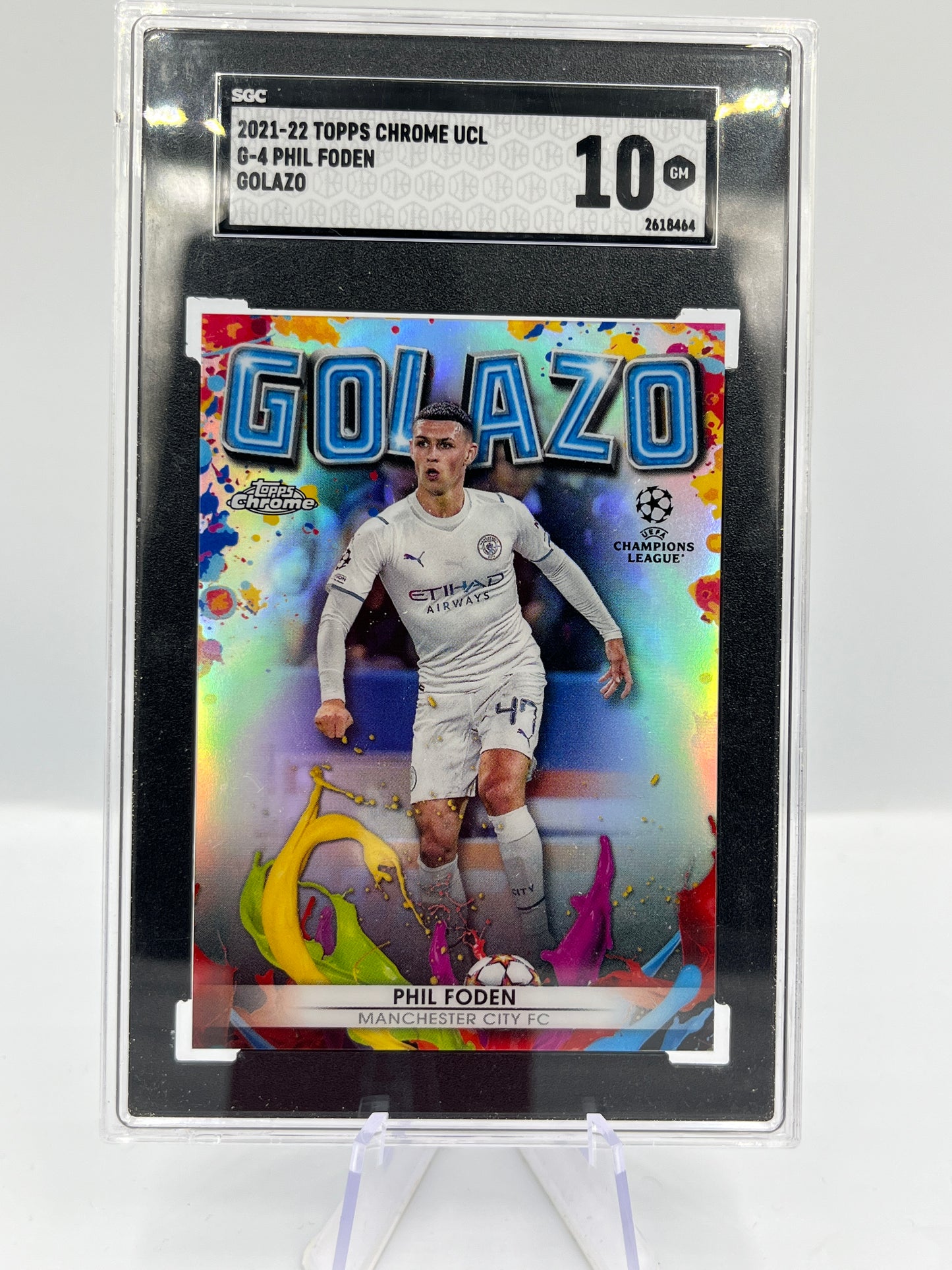 Topps Phil Foden - Manchester City - Golazo - SGC10 - #G-4