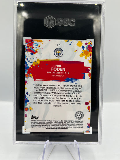 Topps Phil Foden - Manchester City - Golazo - SGC10 - #G-4