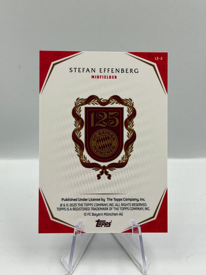 Topps 125 Jahre Bayern München Stefan Effenberg Legends 24/99 #LE-2