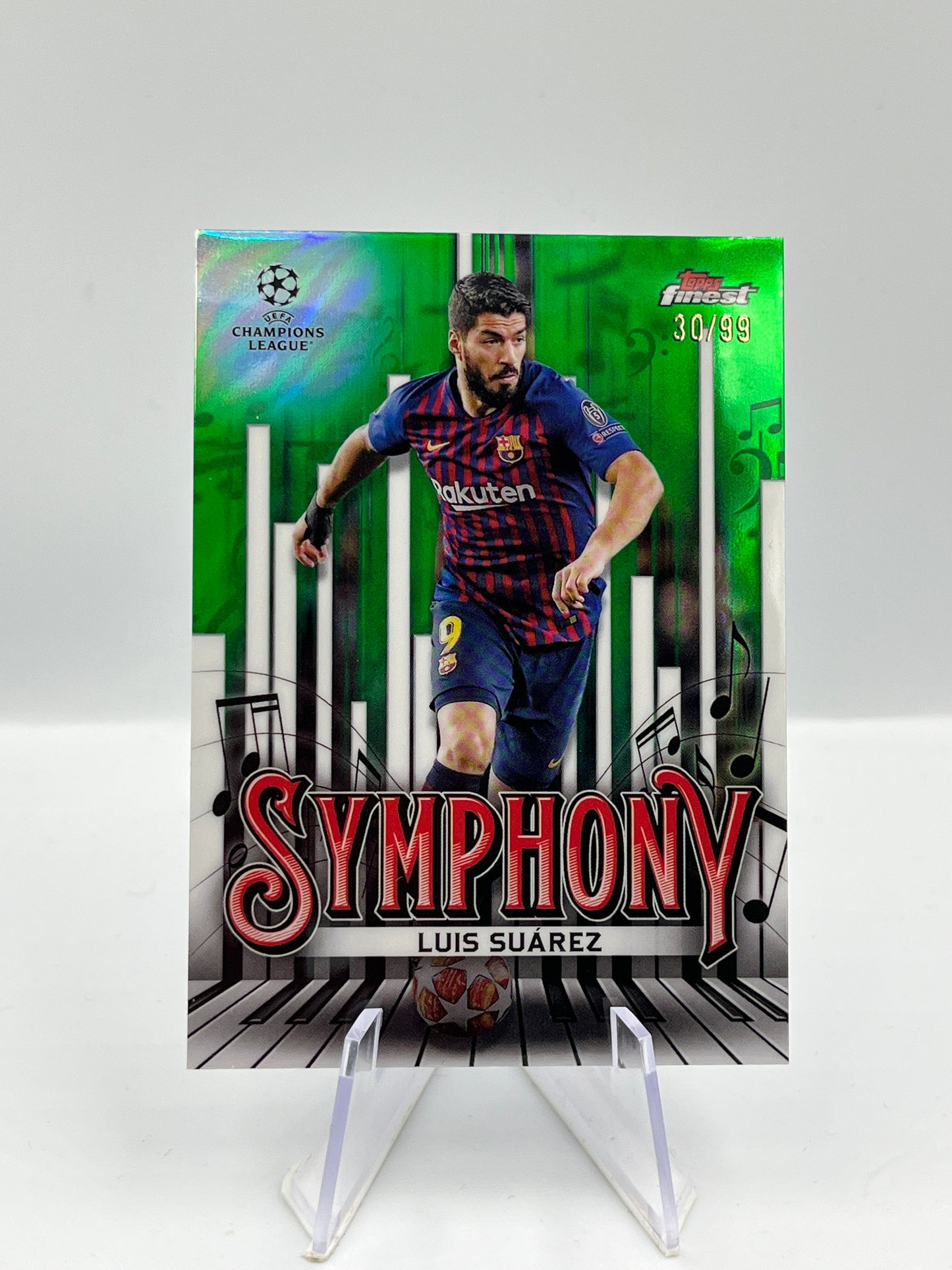 Topps Finest UCC 24/25 Luis Suarez Barcelona Symphony 30/99 #SY-18