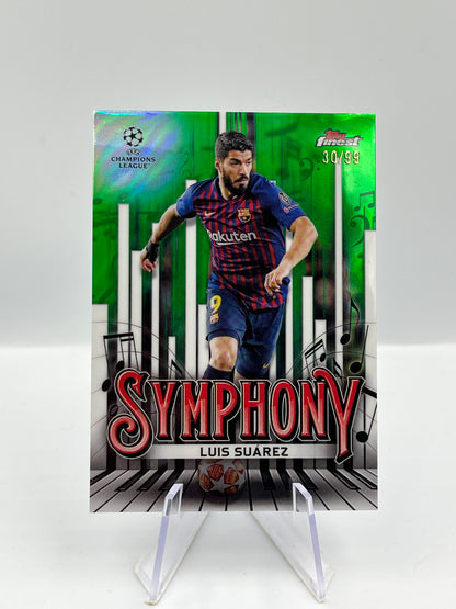 Topps Finest UCC 24/25 Luis Suarez Barcelona Symphony 30/99 #SY-18