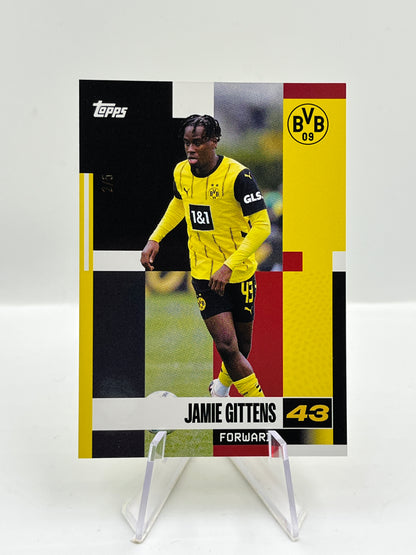 Topps Borussia Dortmund 24/25 Jamie Gittens First Squad 2/5 #FS-JG