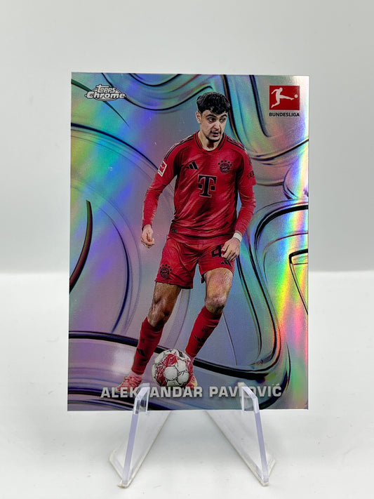 Topps Chrome BuLi 24/25 Aleksandar Pavlovic Bayern München Hobby Masters #HM-17