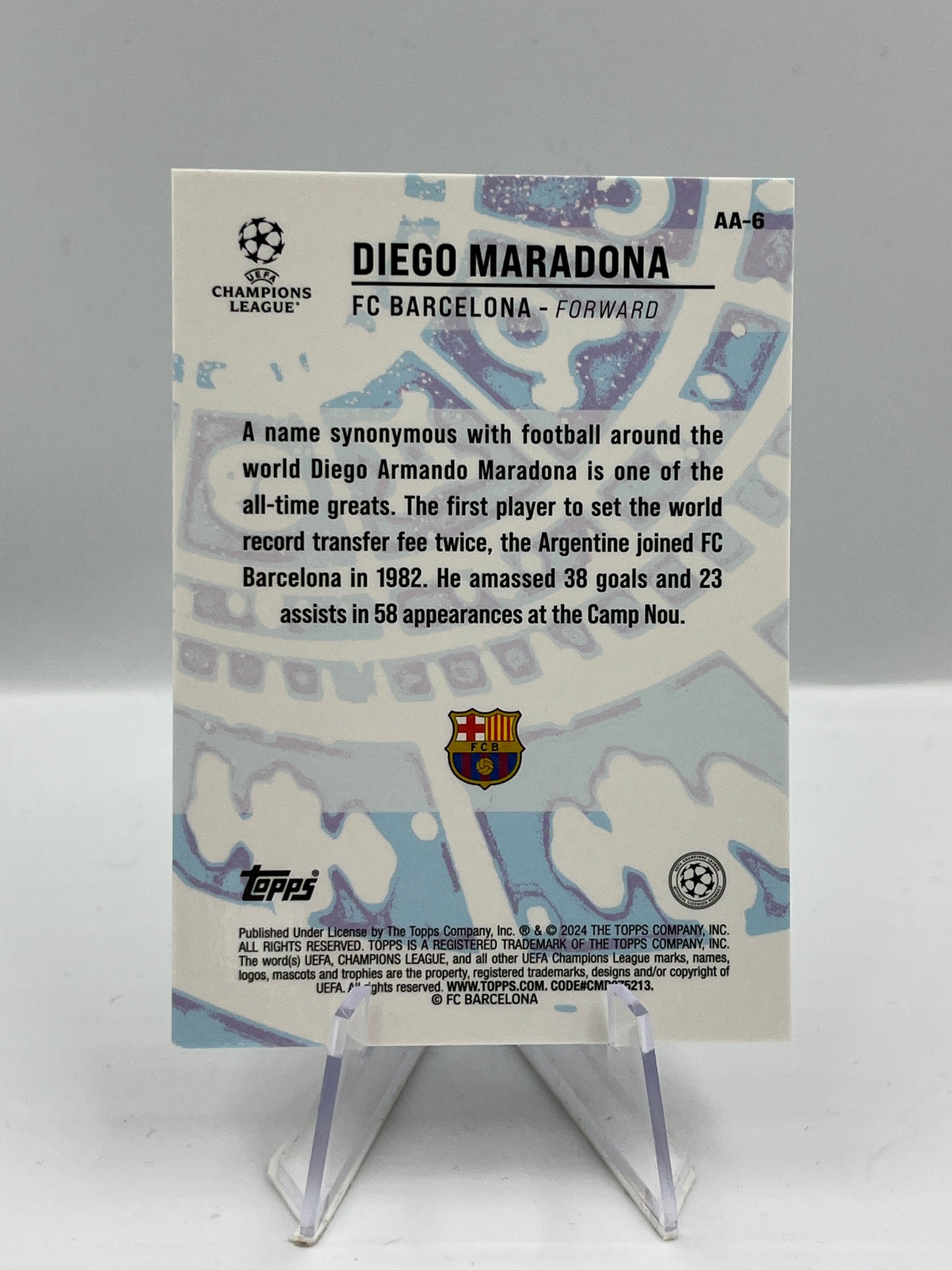 Diego Maradona - Barcelona - Ageless Alchemy - #AA-6