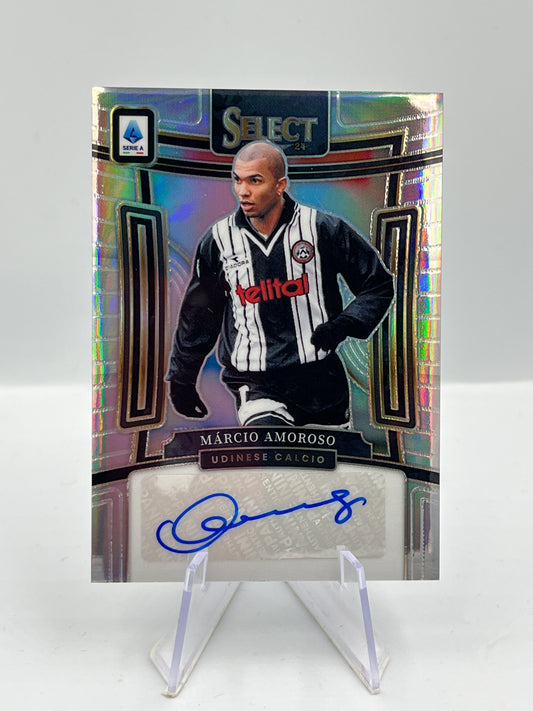 Marcio Amoroso - Udinese - Prizm Autograph - #S-MA