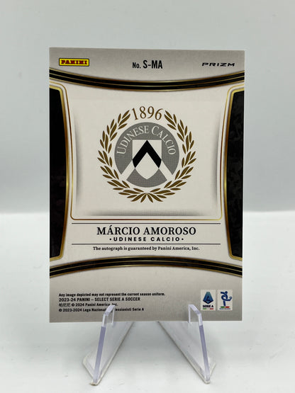 Marcio Amoroso - Udinese - Prizm Autograph - #S-MA
