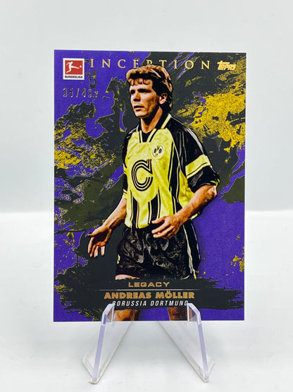 Topps Inception Bundesliga 24/25 Andreas Möller Borussia Dortmund Legacy 35/49