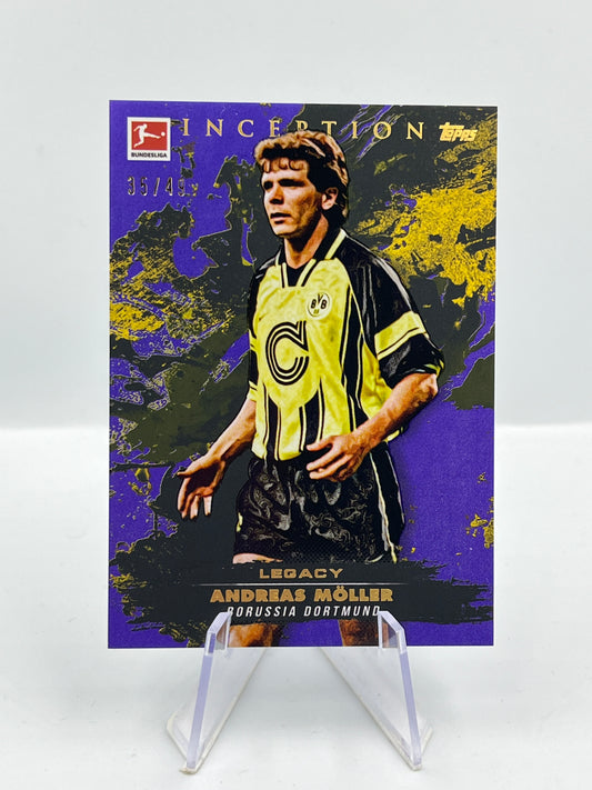 Topps Inception Bundesliga 24/25 Andreas Möller Borussia Dortmund Legacy 35/49