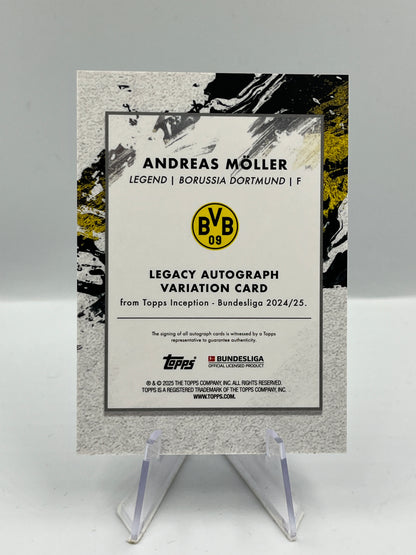 Topps Inception Bundesliga 24/25 Andreas Möller Borussia Dortmund Autograph 15/49
