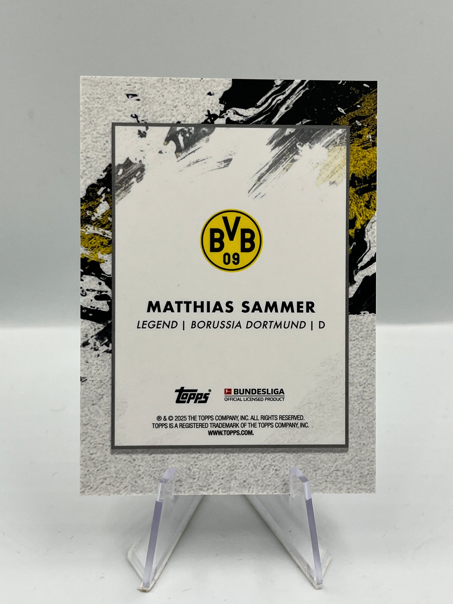 Topps Inception Bundesliga 24/25 Matthias Sammer Borussia Dortmund Legacy