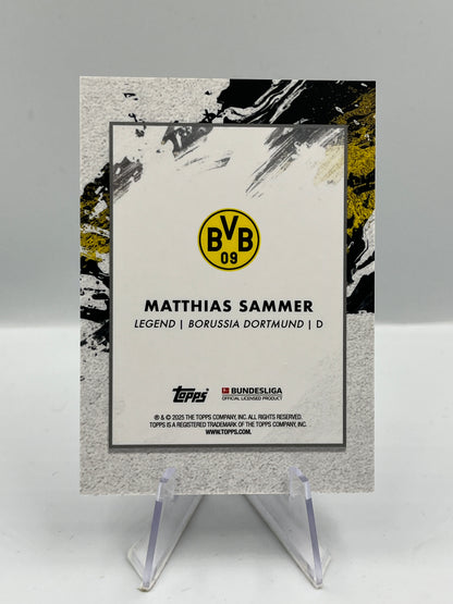 Topps Inception Bundesliga 24/25 Matthias Sammer Borussia Dortmund Legacy 39/49