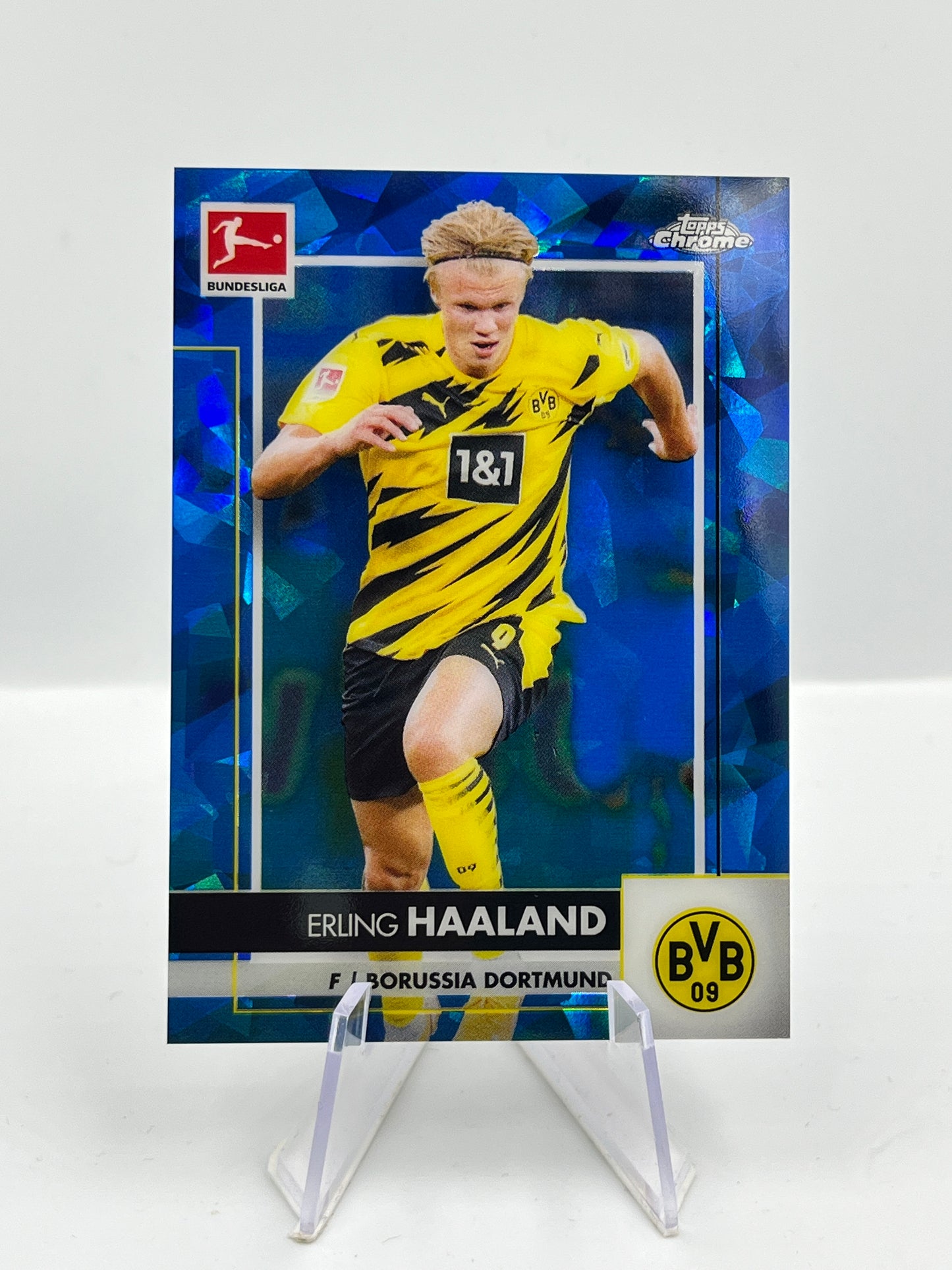 Topps Chrome BuLi 20/21 Erling Haaland Borussia Dortmund Sapphire #32