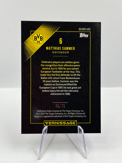 Matthias Sammer - Borussia Dortmund - Ruhrpott Flair - 16/75 - #BVBR-MS