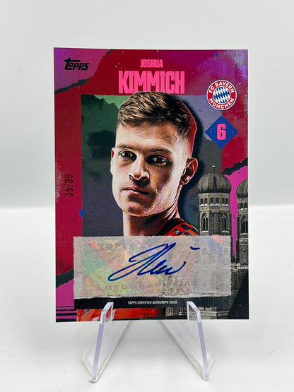 Topps Bayern 24/25 Joshua Kimmich Bavarian Gents Auto 39/99 #BGA-JK