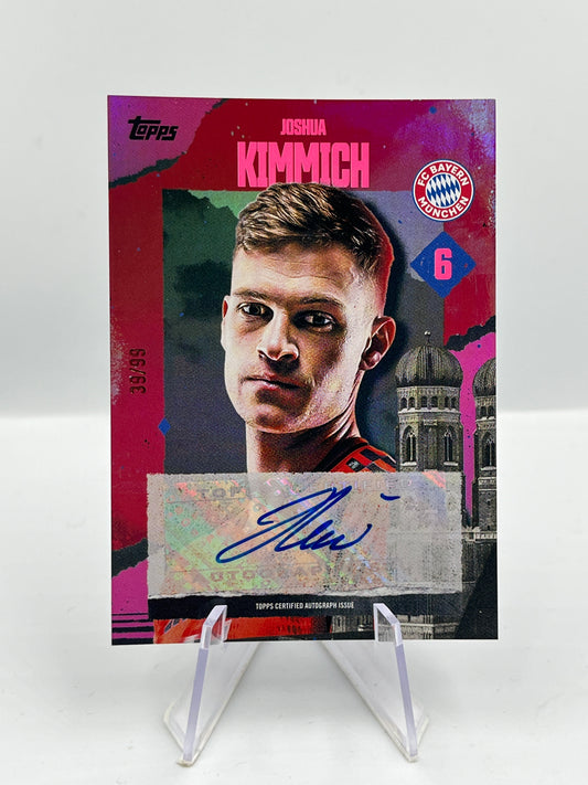 Topps Bayern 24/25 Joshua Kimmich Bavarian Gents Auto 39/99 #BGA-JK