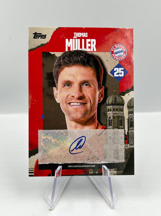 Topps Bayern 24/25 Thomas Müller Bavarian Gents Auto #BGA-TM