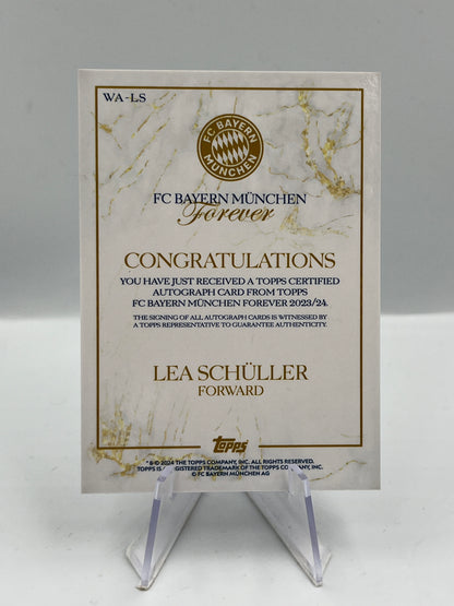Topps Bayern München Forever 23/24 Lea Schüller Autograph #WA-LS