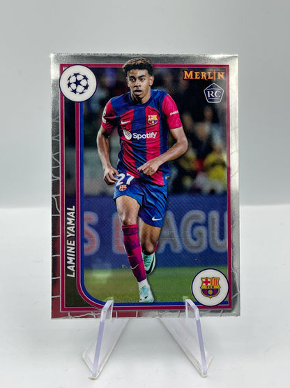 Topps Merlin UCC 23/24 Lamine Yamal Barcelona RC #27