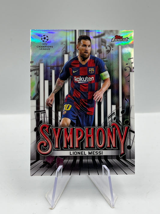 Topps Finest UCC 24/25 Lionel Messi Barcelona Symphony #SY-2