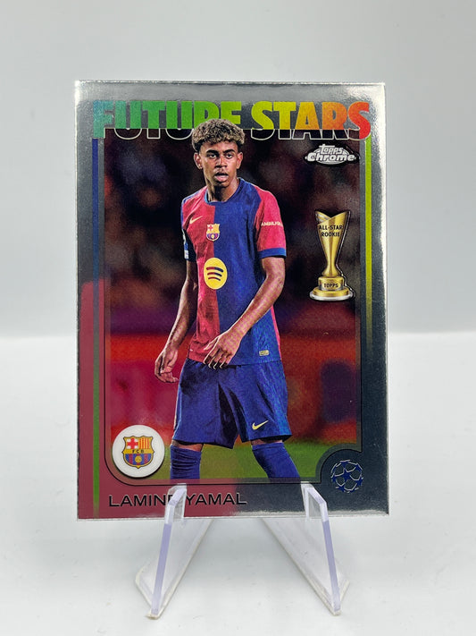 Topps Chrome UCC 24/25 Lamine Yamal Barcelona Future Stars #27