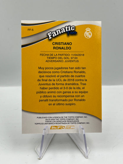 Cristiano Ronaldo - Real Madrid - Fanatic Fans - #FF-5