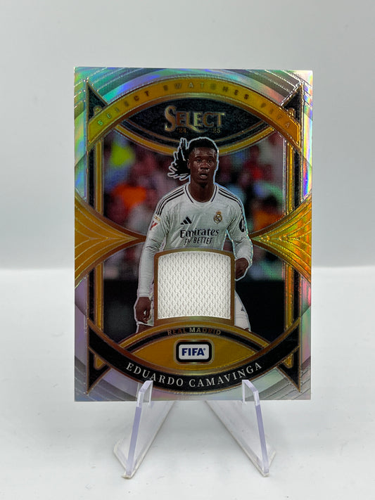 Eduardo Camavinga - Real Madrid - Player Worn Relic - #SW-EC