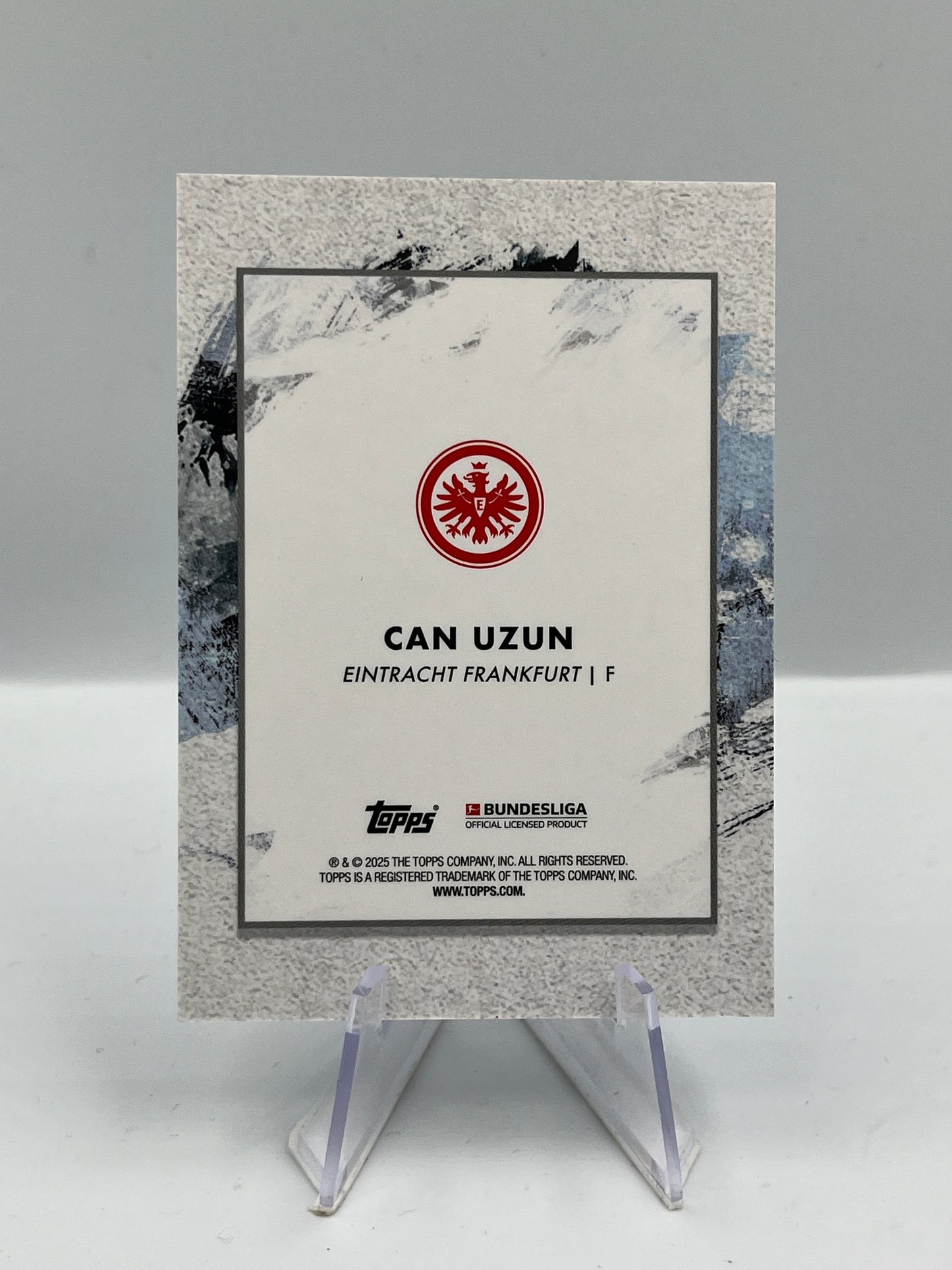 Topps Inception Bundesliga 24/25 Can Uzun Eintracht Frankfurt Emerging Stars RC 62/99