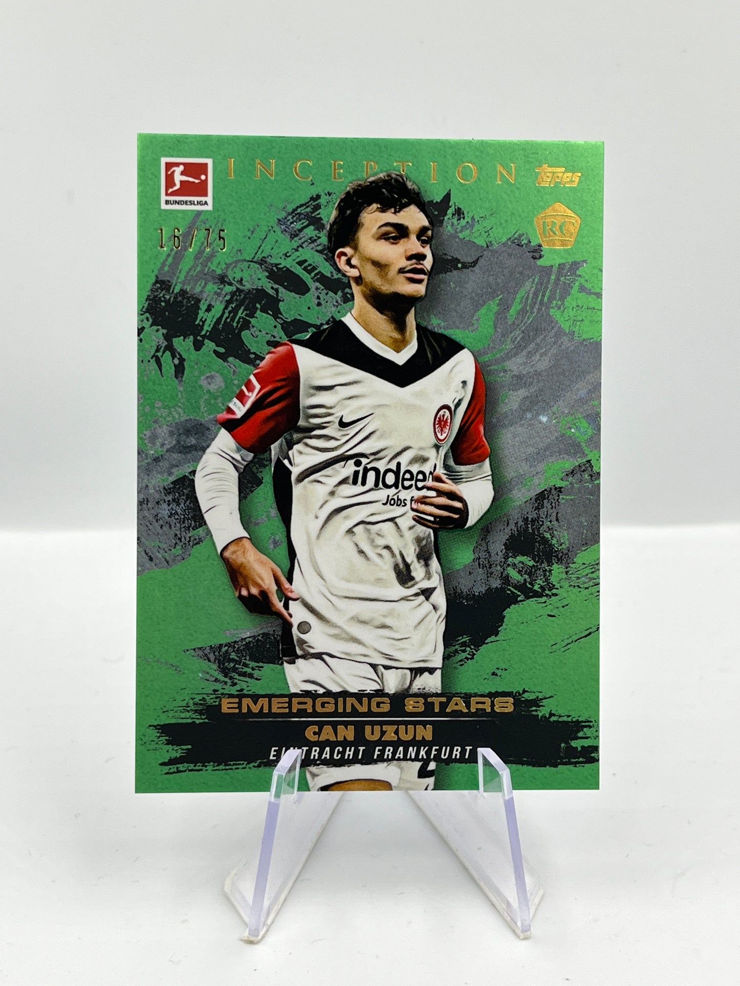Topps Inception Bundesliga 24/25 Can Uzun Eintracht Frankfurt Emerging Stars RC 16/75